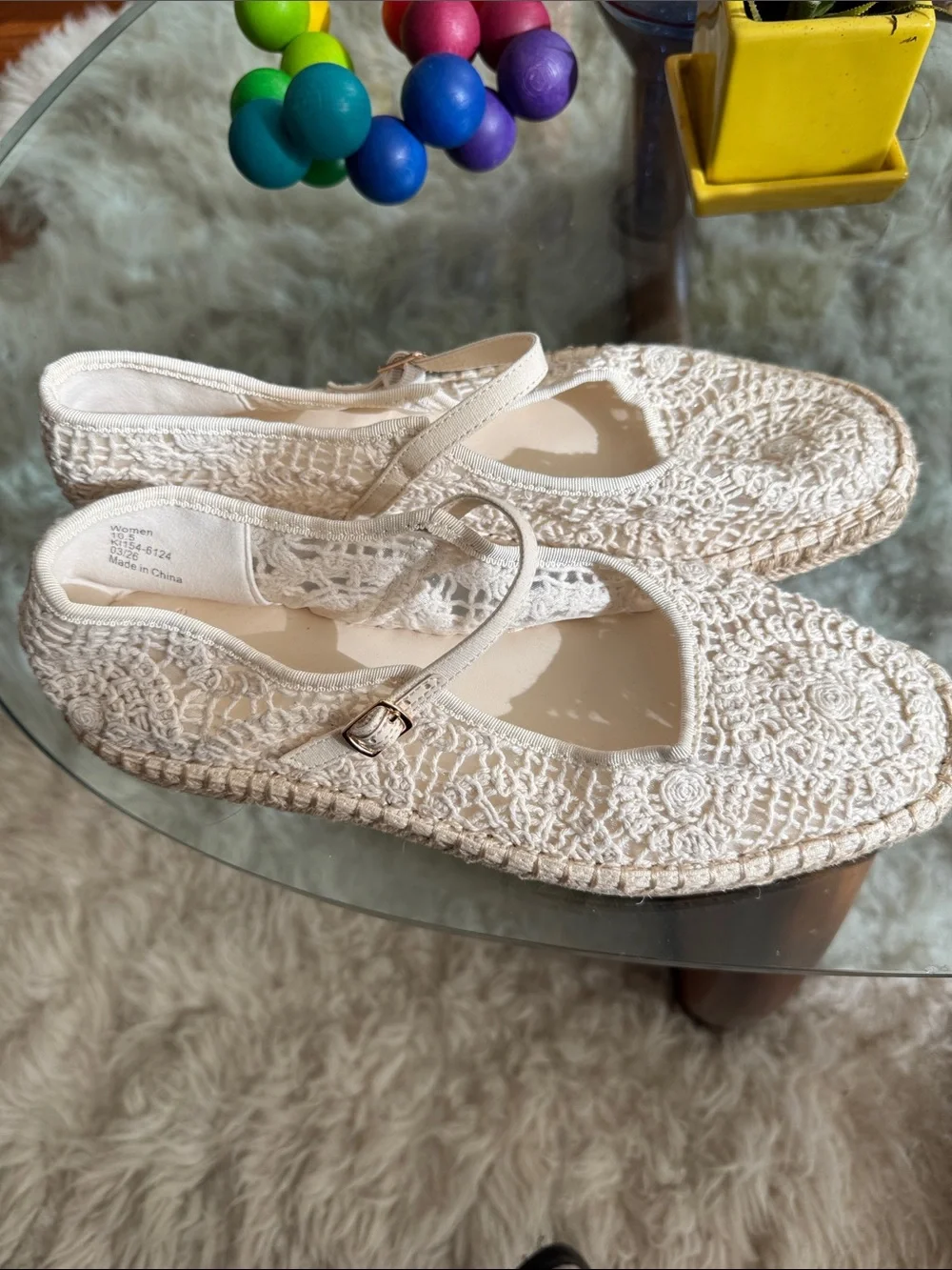 Abercrombie & Fitch Crochet Espadrille Flat Nee